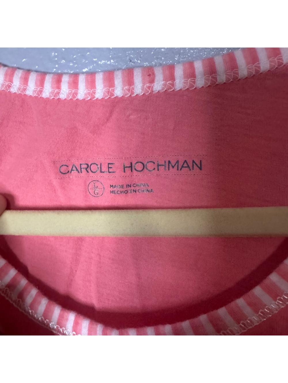 Carole Hochman Pink Pajama Set Women’s Large Tank Top Shorts Sleepwear - Picture 8 of 10
